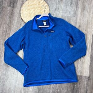Patagonia‎ blue quarter zip fleece